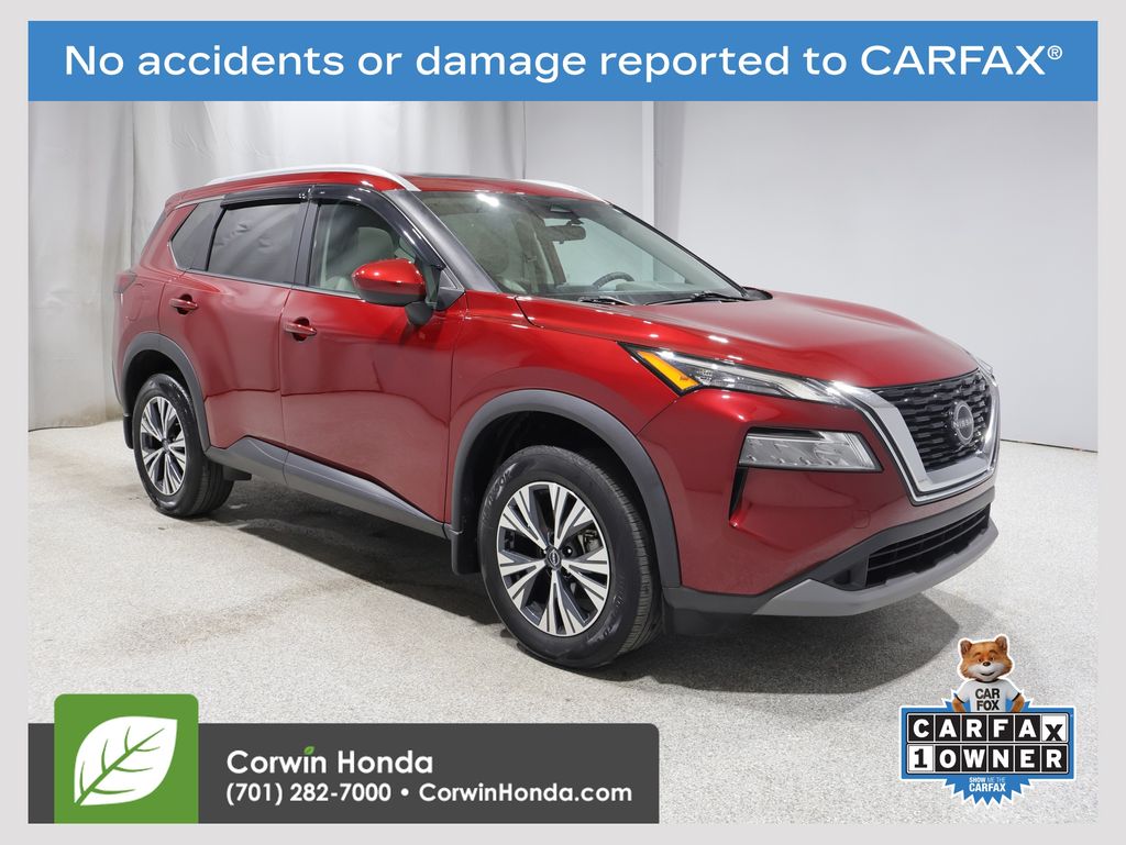Red (Scarlet Ember Tintcoat) 2023 Nissan Rogue SUV / Crossover All-Wheel Drive Continuously Variable Transmission