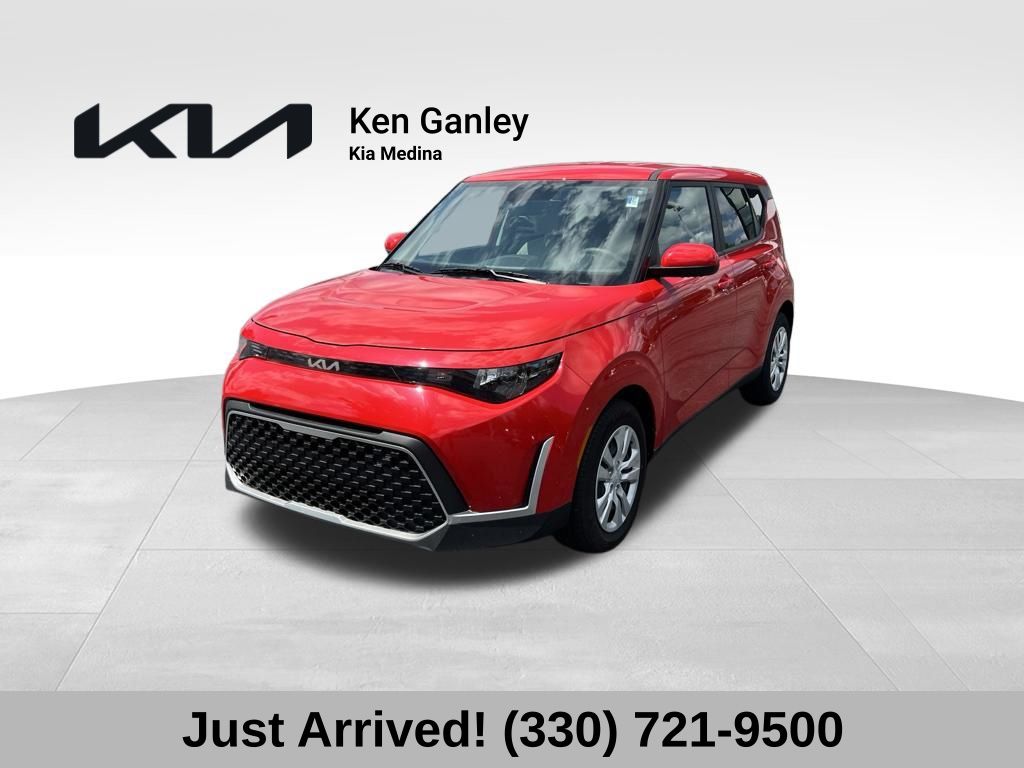Inferno Red 2024 Kia Soul SUV / Crossover Front-Wheel Drive Continuously Variable Transmission