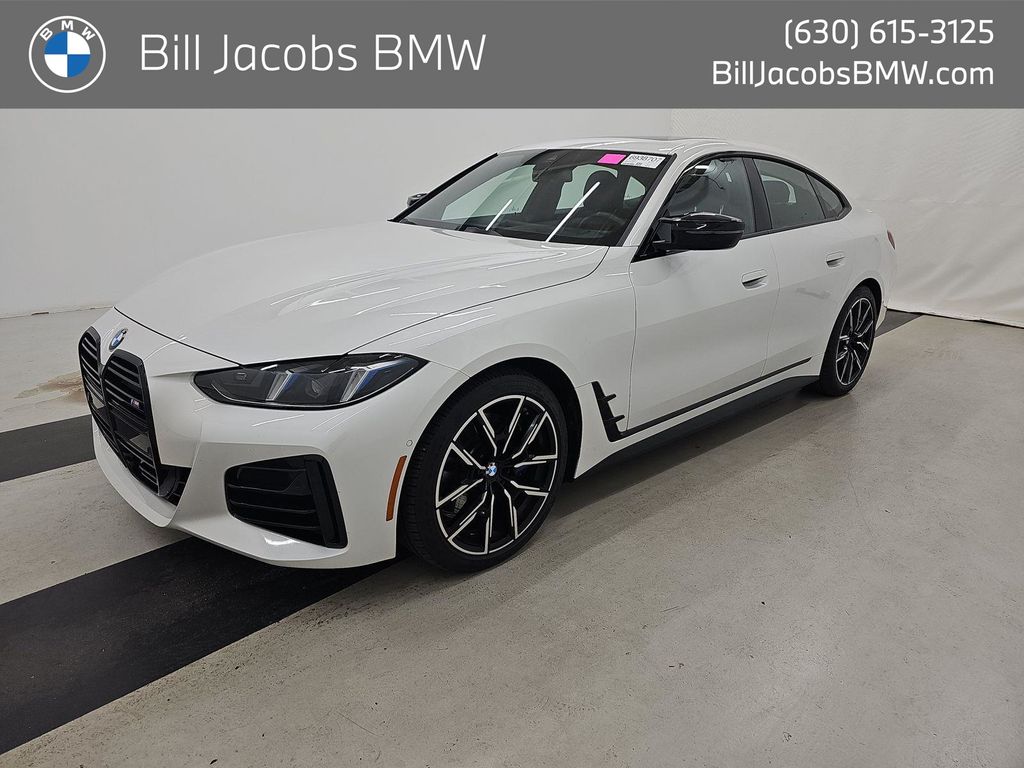 Mineral White Metallic 2025 BMW 4 Series M440i Gran Coupe xDrive Coupe All-Wheel Drive 8-Speed Automatic