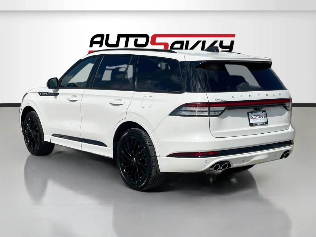 2025 Lincoln Aviator Reserve White at AutoSavvy Houston Southwest