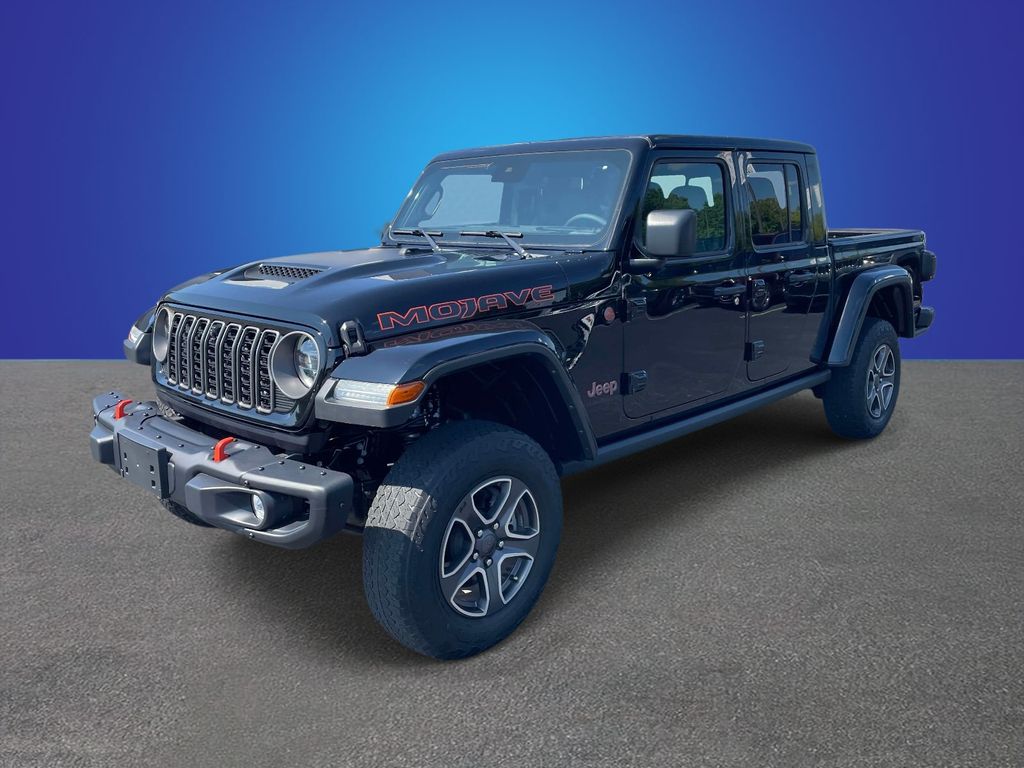 Black Clearcoat 2025 Jeep Gladiator Pickup Truck Four-Wheel Drive 8-Speed Automatic