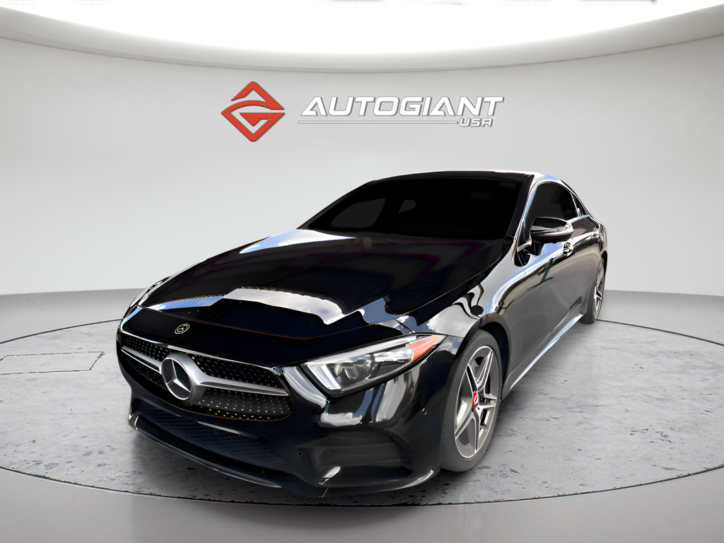 Obsidian Black Metallic 2019 Mercedes-Benz CLS 450 4MATIC Sedan All-Wheel Drive 9-Speed Automatic
