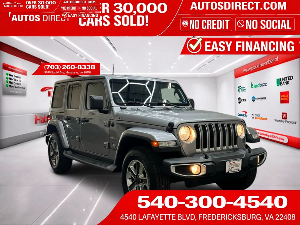 Billet Silver Metallic Clearcoat 2020 Jeep Wrangler SUV / Crossover Four-Wheel Drive 8-Speed Automatic