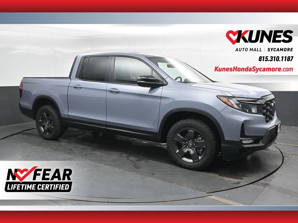 Sonic Gray Pearl 2026 Honda Ridgeline Pickup Truck All-Wheel Drive 9-Speed Automatic