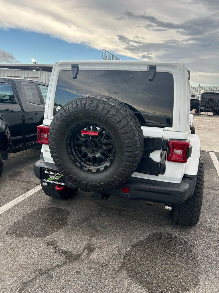 2021 Jeep Wrangler Unlimited Rubicon White at Emmons Autoplex