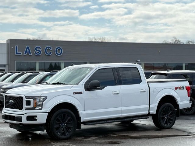 Oxford White 2020 Ford F-150 XLT SuperCrew 4WD Pickup Truck Four-Wheel Drive Automatic