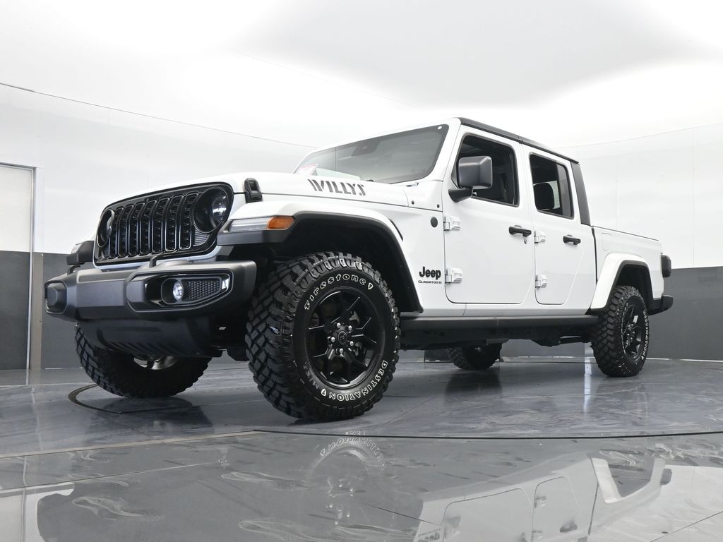 Used 2024 Bright White Clearcoat Jeep Willys image 59