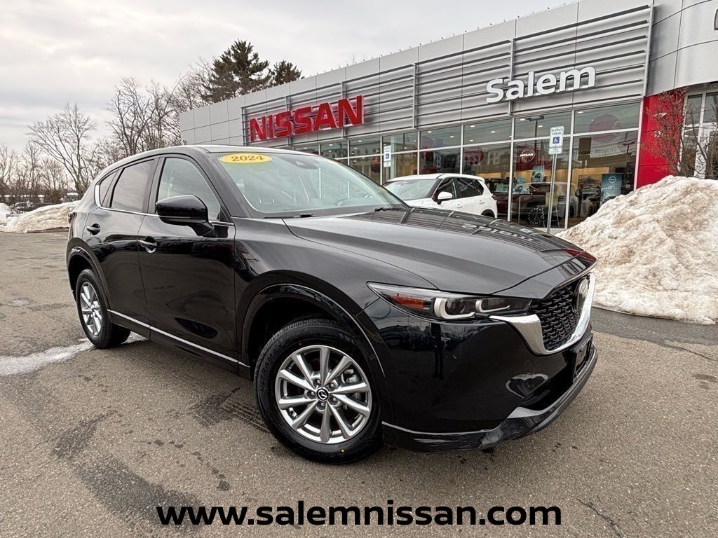 Jet Black Mica 2024 Mazda CX-5 2.5 S Select AWD SUV / Crossover All-Wheel Drive 6-Speed Automatic