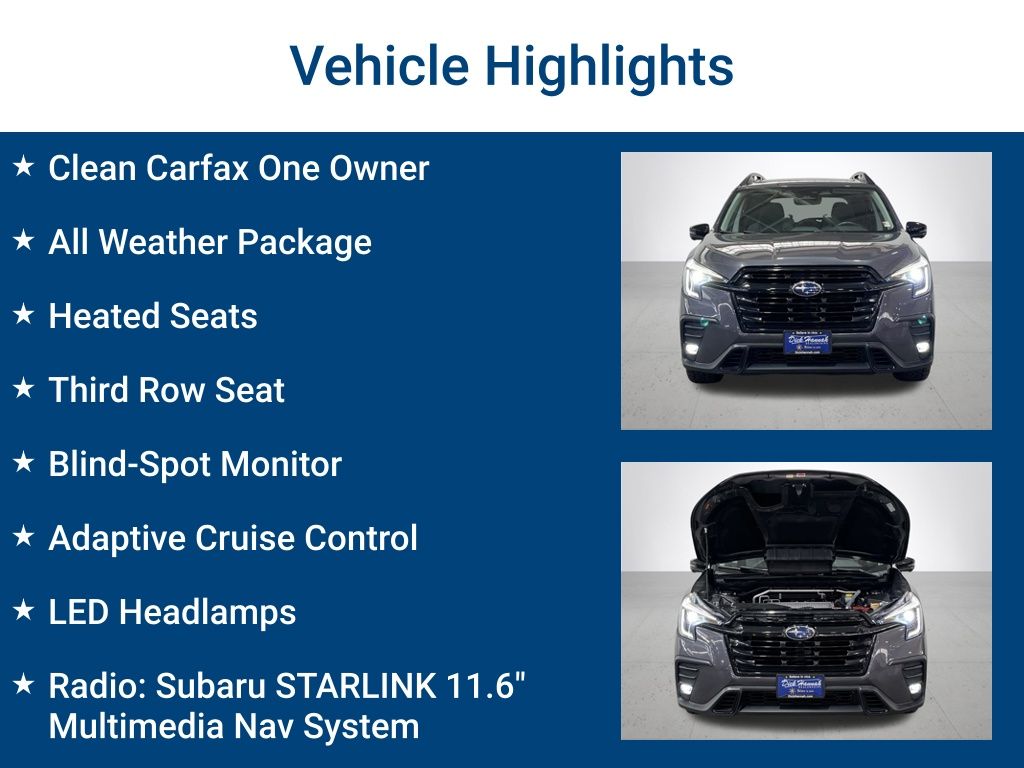 2023 Subaru Ascent Onyx Edition