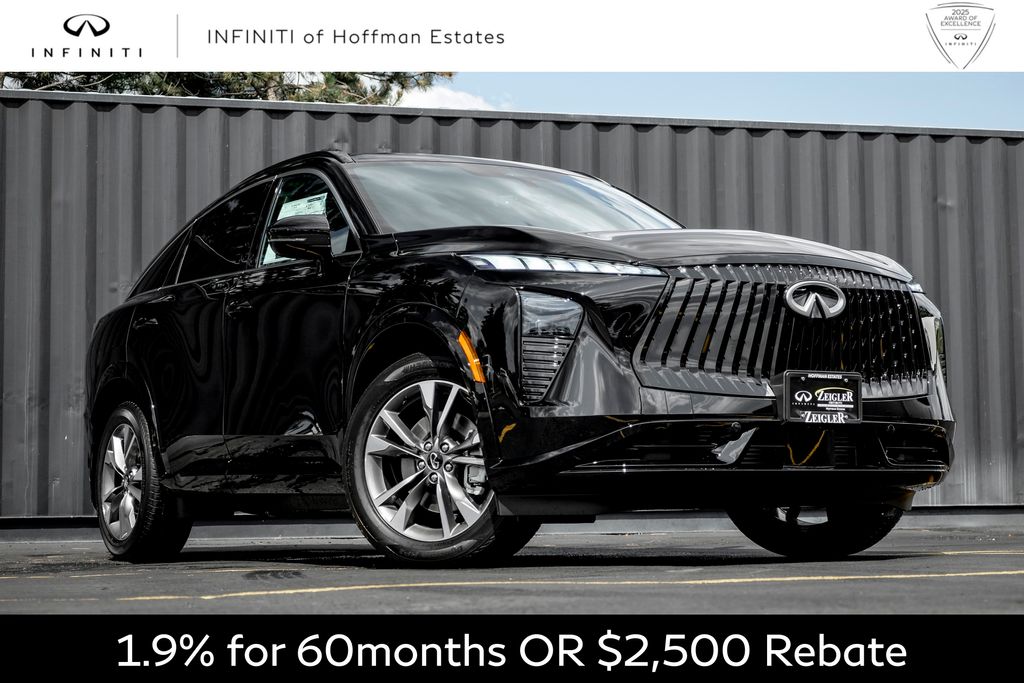 Black Obsidian 2027 INFINITI QX65 SUV / Crossover All-Wheel Drive 9-Speed Automatic