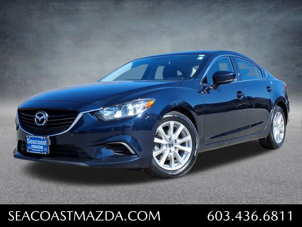 Deep Crystal Blue Mica 2017 Mazda MAZDA6 Sport Sedan FWD Sedan Front-Wheel Drive 6-Speed Automatic