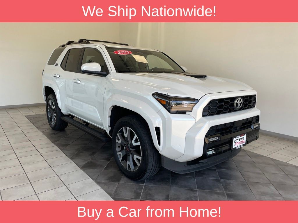 White (Wind Chill Pearl) 2025 Toyota 4Runner SUV / Crossover Four-Wheel Drive 8-Speed Automatic