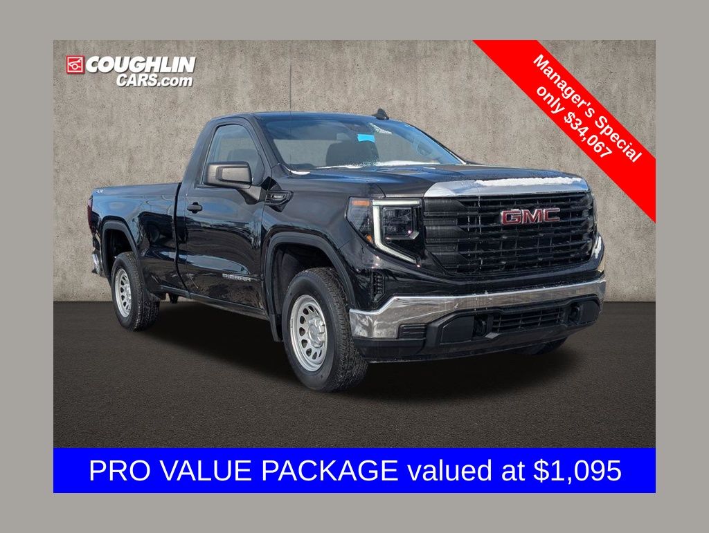 2025 GMC Sierra 1500 Pro Regular Cab 4WD