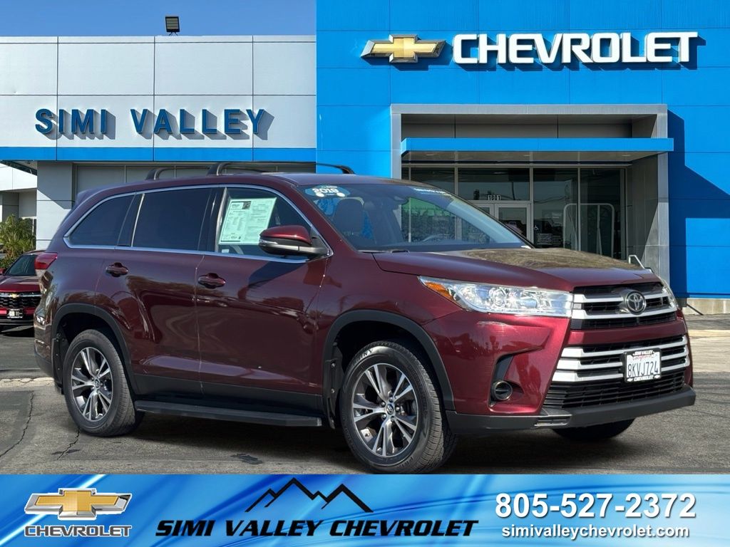 Ooh La La Rouge Mica 2019 Toyota Highlander SUV / Crossover Front-Wheel Drive 8-Speed Automatic