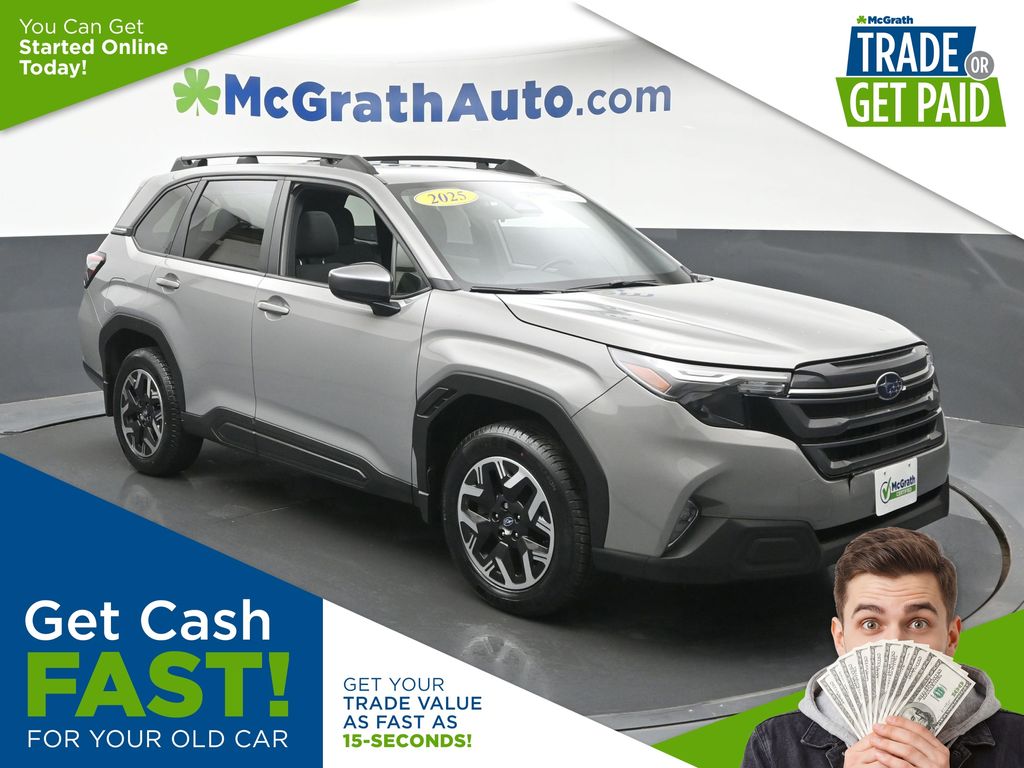 River Rock Pearl 2025 Subaru Forester SUV / Crossover All-Wheel Drive Continuously Variable Transmission