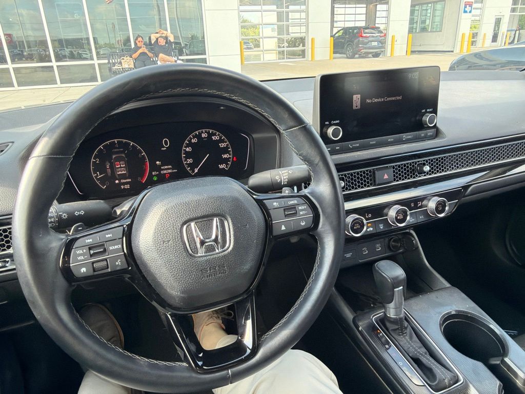2025 Honda Civic Sport Black at Bravo Nissan