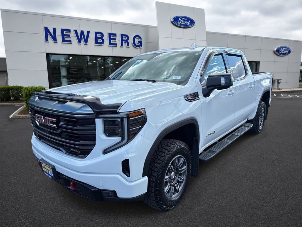 White 2024 GMC Sierra 1500 Pickup Truck Four-Wheel Drive Automatic