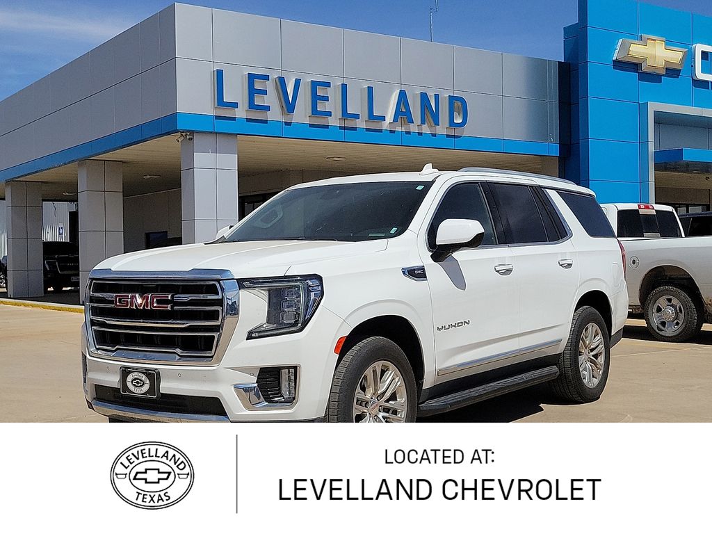 Summit White 2024 GMC Yukon SUV / Crossover Four-Wheel Drive