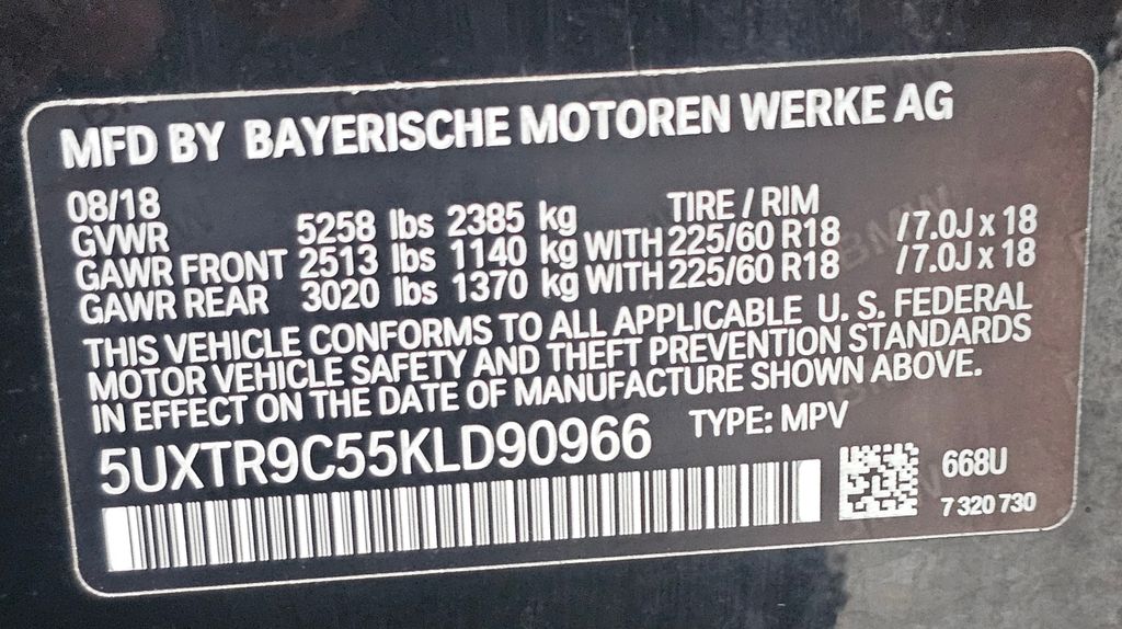 2019 BMW X3 xDrive30i