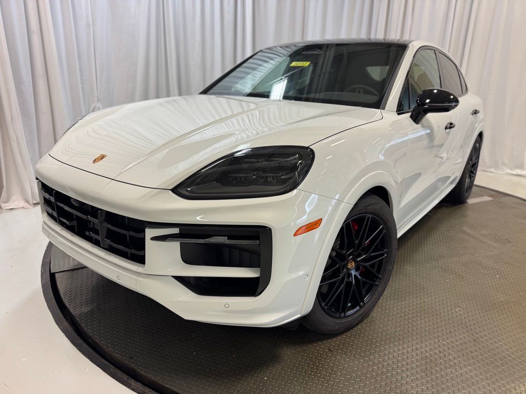 Carrara White Metallic 2026 Porsche Cayenne Coupe Coupe All-Wheel Drive 8-Speed Automatic