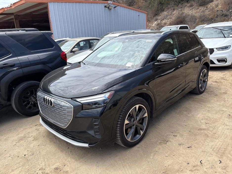 Mythos Black Metallic 2022 Audi Q4 e-tron SUV / Crossover All-Wheel Drive Automatic