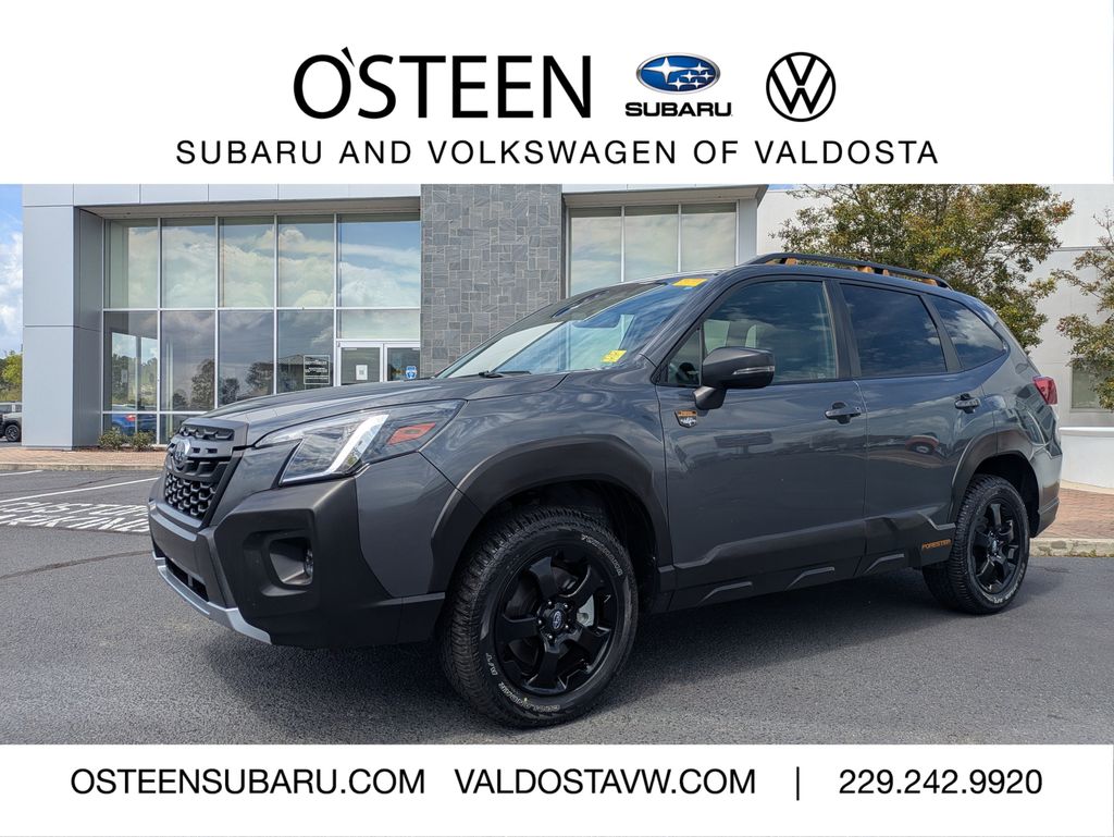 Magnetite Gray Metallic 2025 Subaru Forester Wilderness Crossover AWD SUV / Crossover All-Wheel Drive Continuously Variable Transmission