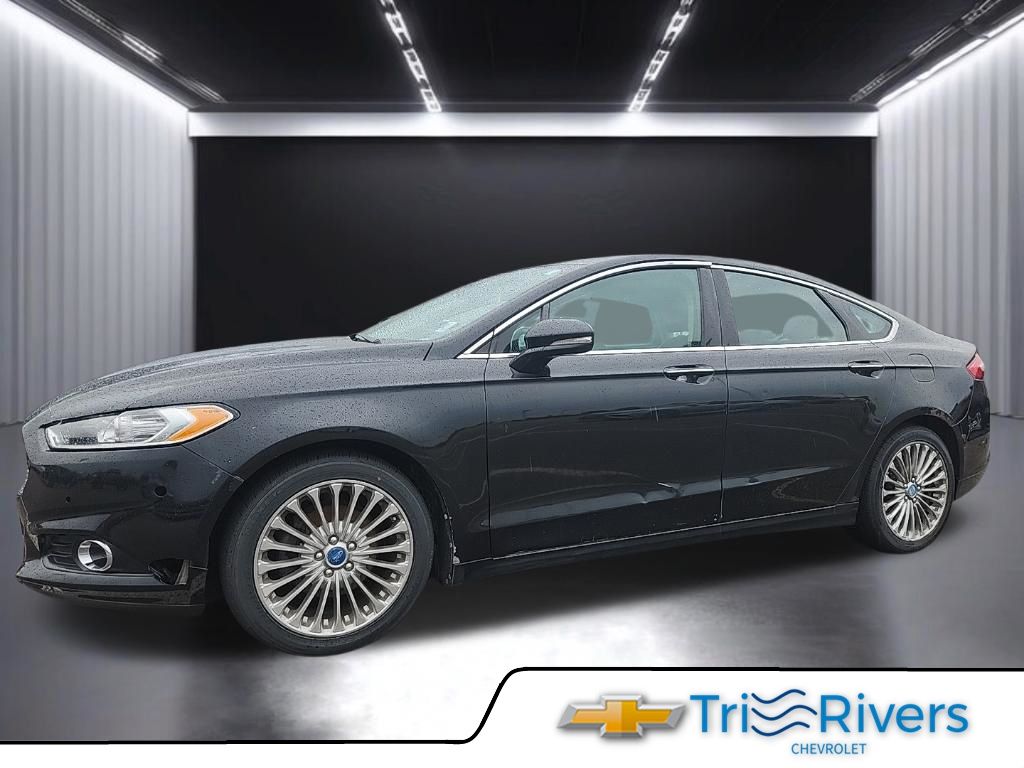 Tuxedo Black Metallic 2013 Ford Fusion Sedan All-Wheel Drive 6-Speed Automatic