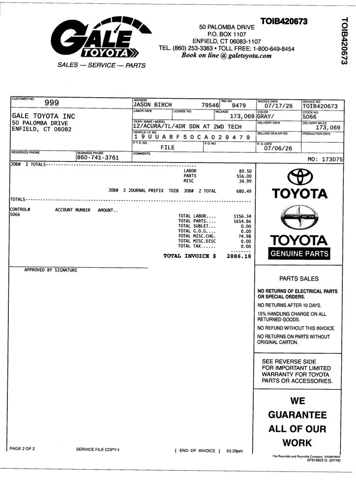 Used 2012 Acura TL Sedan