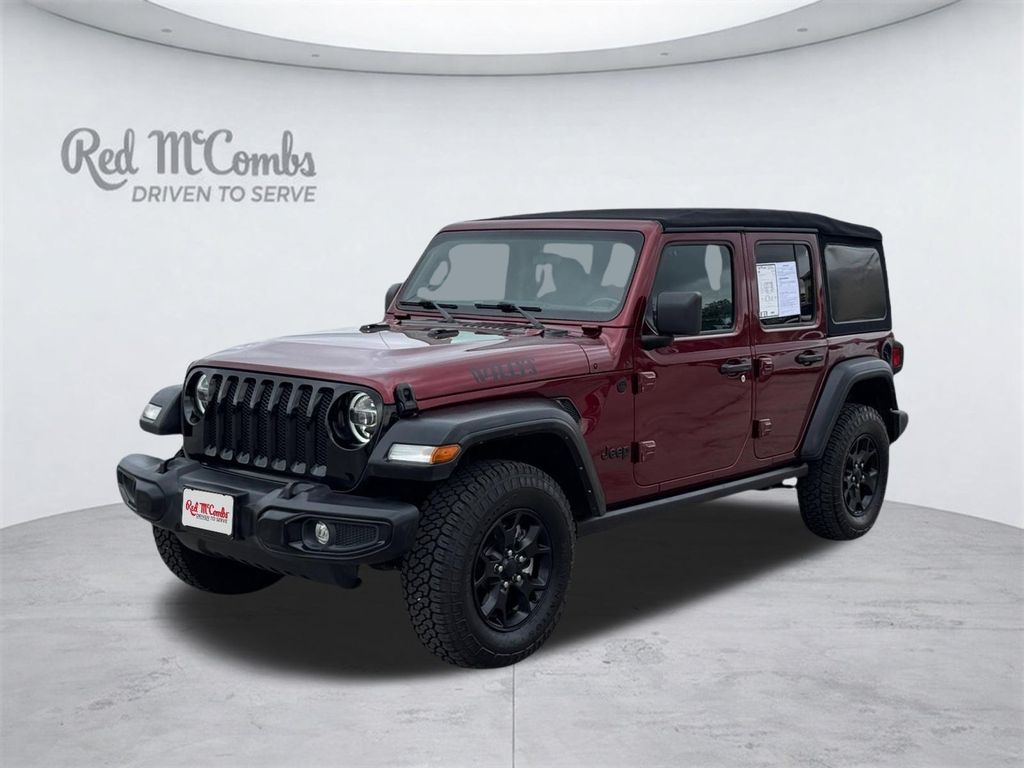 Snazzberry Pearlcoat 2022 Jeep Wrangler SUV / Crossover Four-Wheel Drive 8-Speed Automatic
