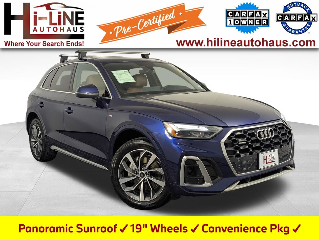 Navarra Blue Metallic 2023 Audi Q5 SUV / Crossover All-Wheel Drive 7-Speed Automatic