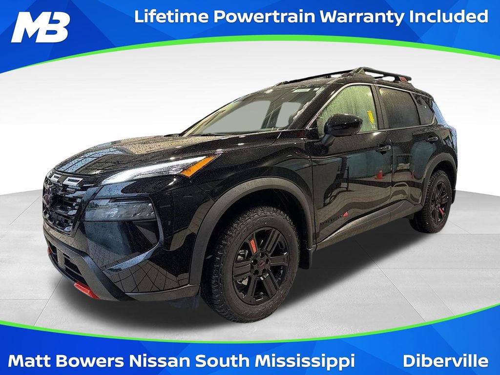 Super Black 2026 Nissan Rogue SUV / Crossover All-Wheel Drive Continuously Variable Transmission