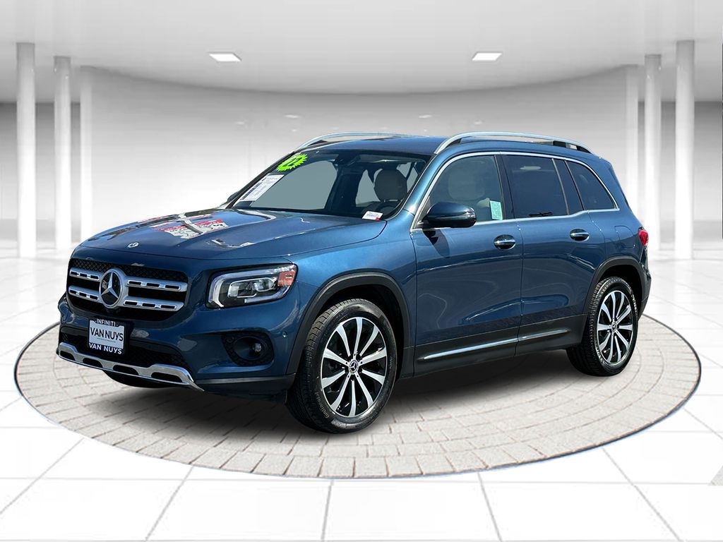 Blue 2022 Mercedes-Benz GLB 250 FWD SUV / Crossover Front-Wheel Drive 8-Speed Automatic