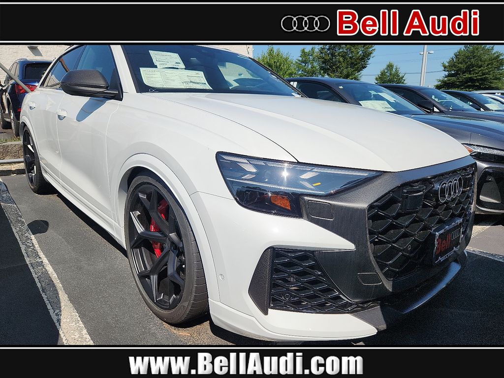 Glacier White Metallic 2026 Audi RS Q8 SUV / Crossover All-Wheel Drive 8-Speed Automatic