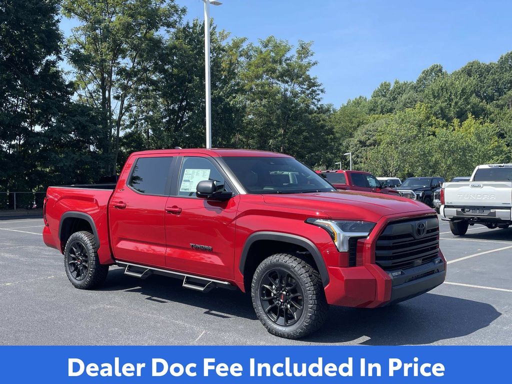 Red 2026 Toyota Tundra Pickup Truck Four-Wheel Drive Automatic