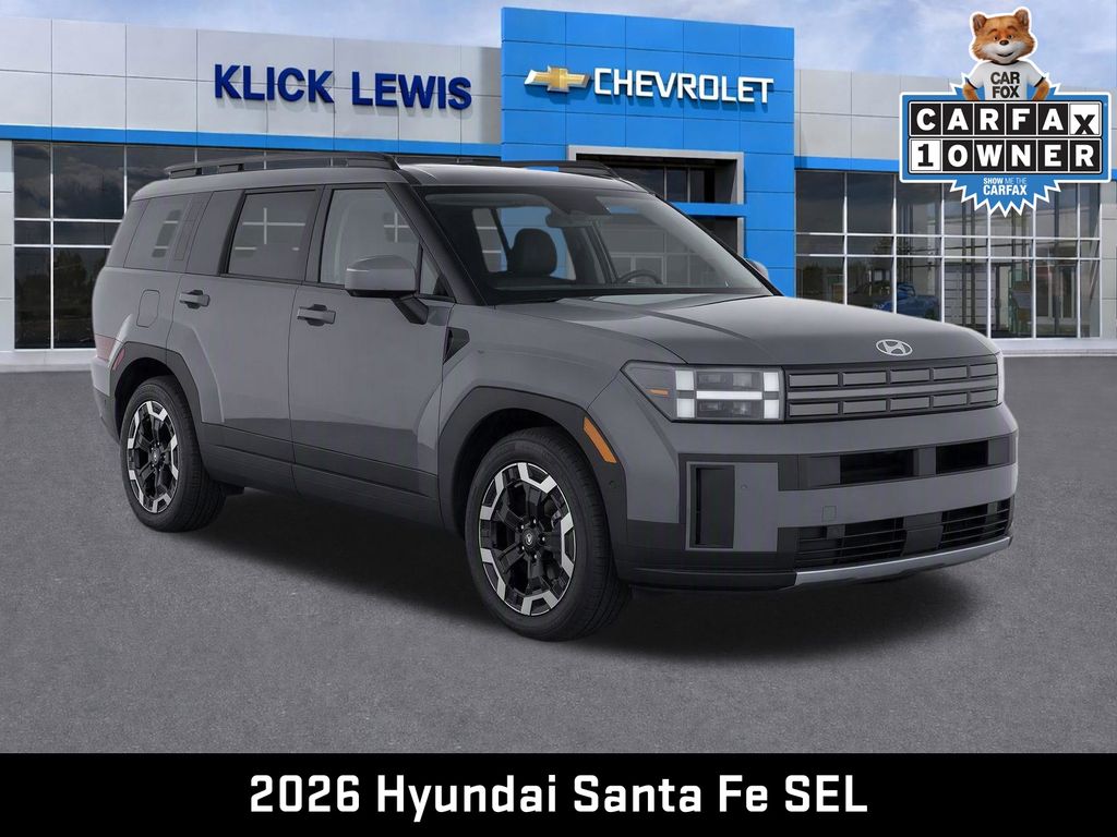 Hampton Gray 2026 Hyundai Santa Fe SUV / Crossover All-Wheel Drive 8-Speed Automatic