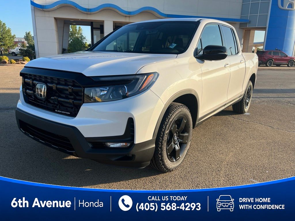 Platinum White Pearl 2026 Honda Ridgeline Pickup Truck All-Wheel Drive 9-Speed Automatic