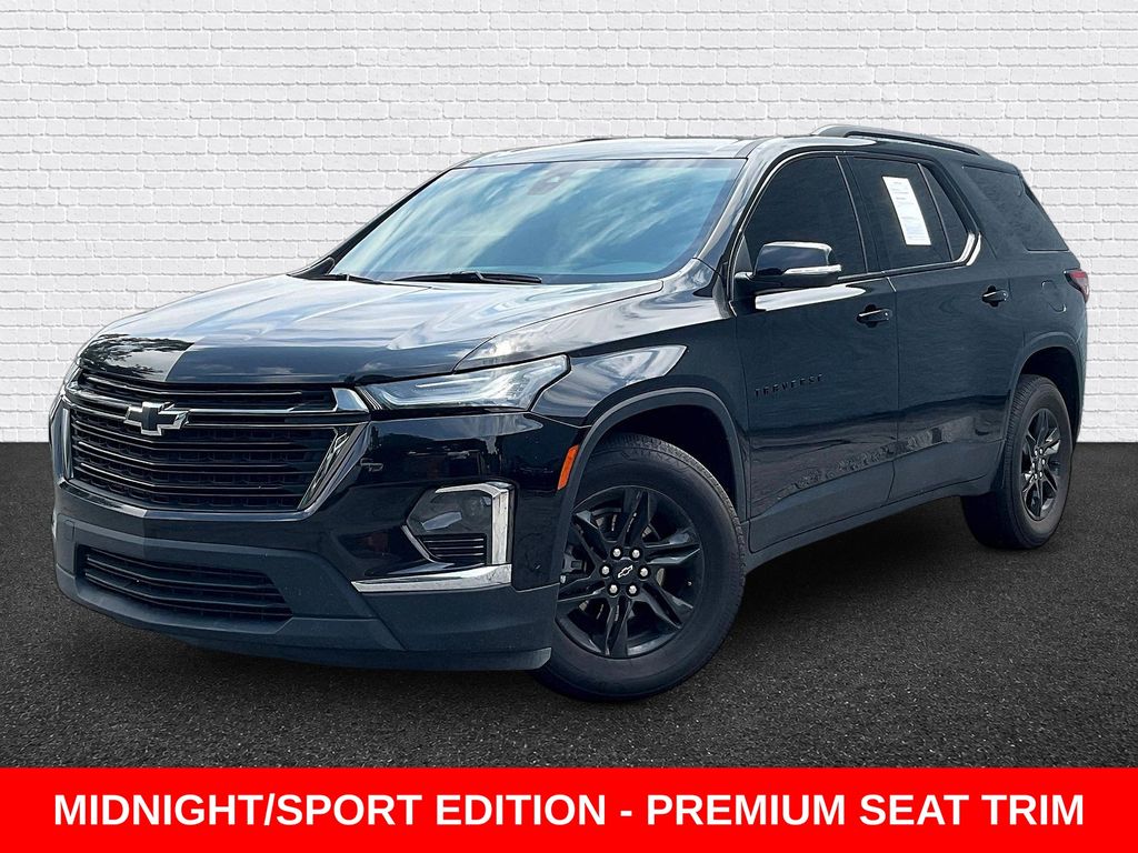 Mosaic Black Metallic 2023 Chevrolet Traverse SUV / Crossover Four-Wheel Drive 9-Speed Automatic
