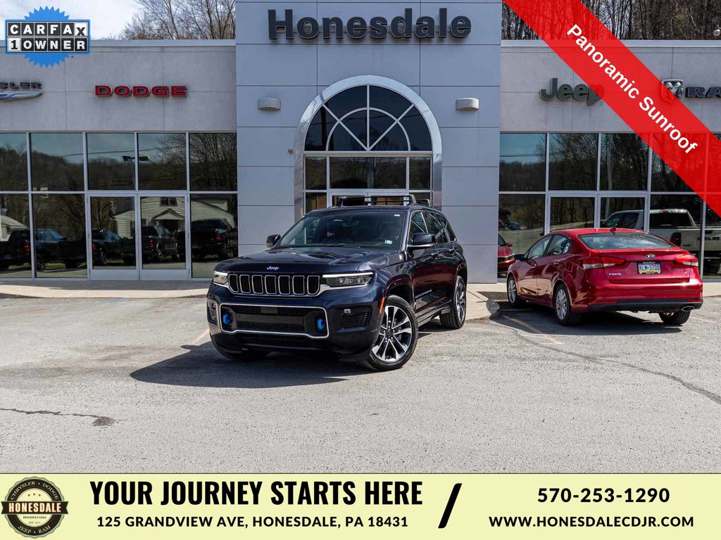 Midnight Sky 2022 Jeep Grand Cherokee 4xe SUV / Crossover Four-Wheel Drive 8-Speed Automatic