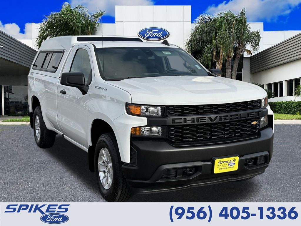 Summit White 2021 Chevrolet Silverado 1500 Pickup Truck Four-Wheel Drive 8-Speed Automatic