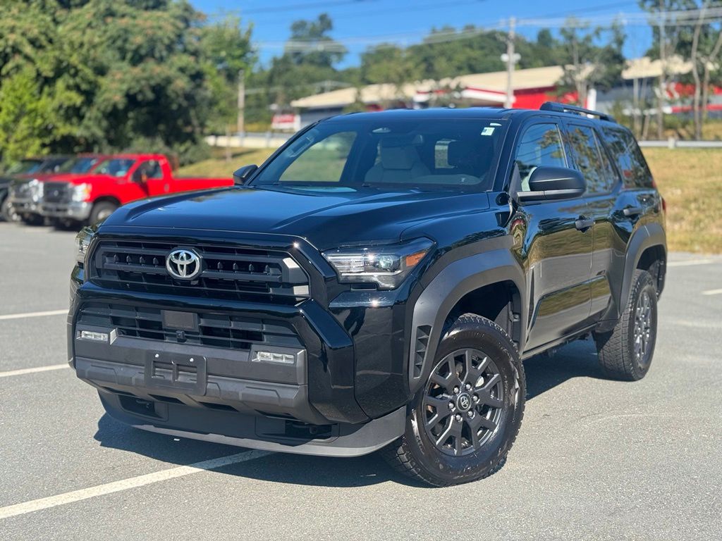 Black 2025 Toyota 4Runner SUV / Crossover Four-Wheel Drive 8-Speed Automatic