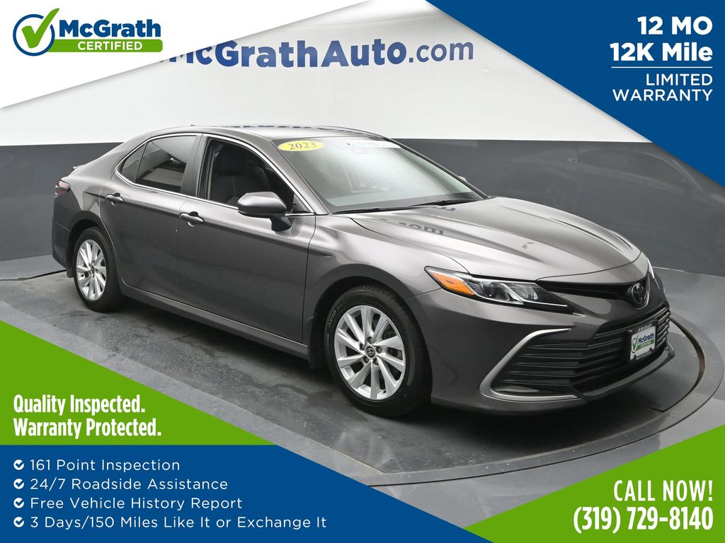 Predawn Gray Mica 2023 Toyota Camry Sedan Front-Wheel Drive 8-Speed Automatic