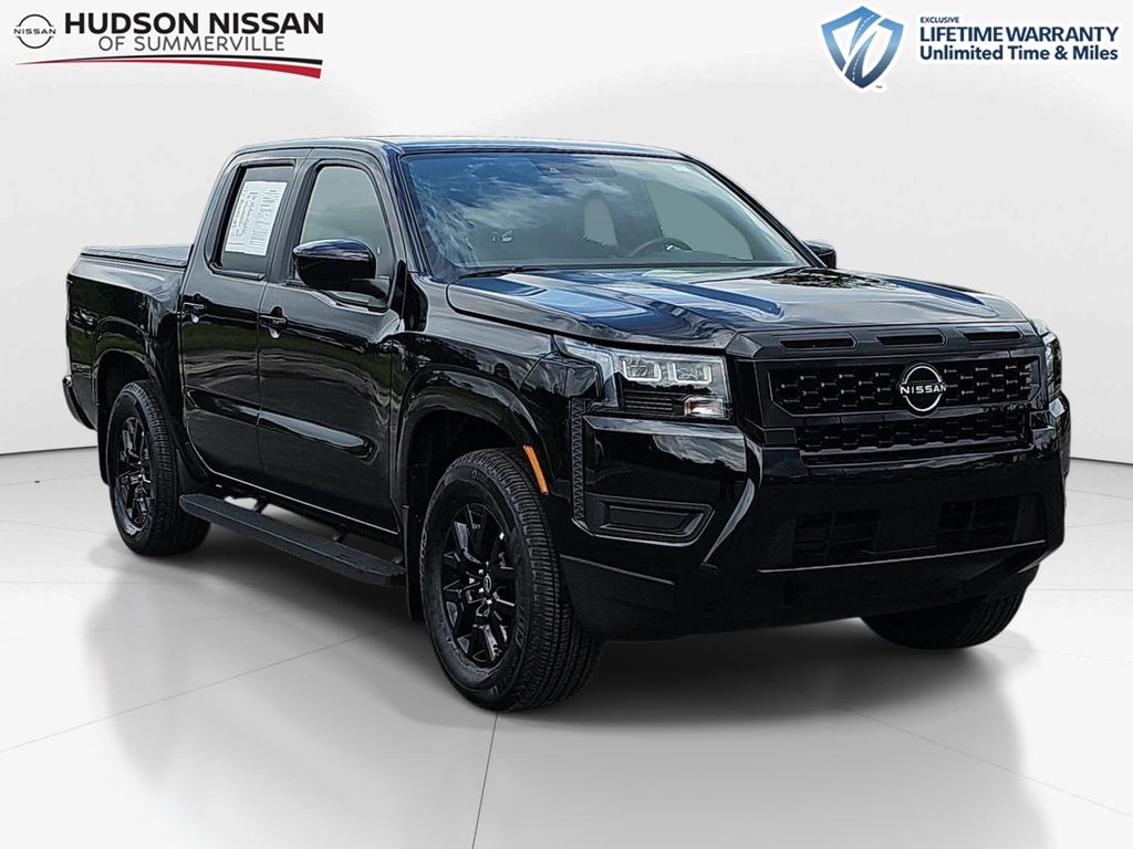 Super Black 2026 Nissan Frontier Pickup Truck 4X2 9-Speed Automatic Overdrive