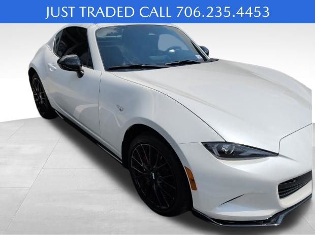 Snowflake White Pearl Mica 2024 Mazda MX-5 Miata RF Club RWD Convertible Rear-Wheel Drive 6-Speed Manual