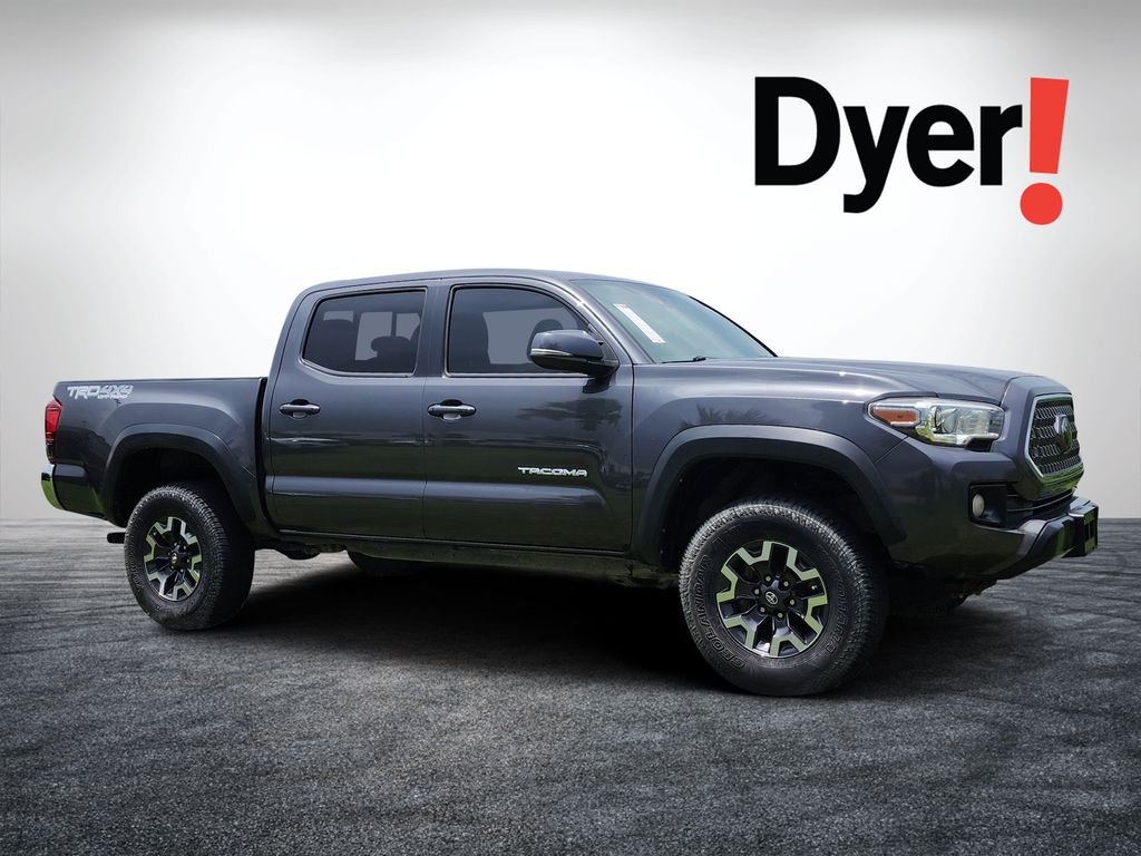 Magnetic Gray Metallic 2018 Toyota Tacoma Pickup Truck Four-Wheel Drive 6-Speed Automatic