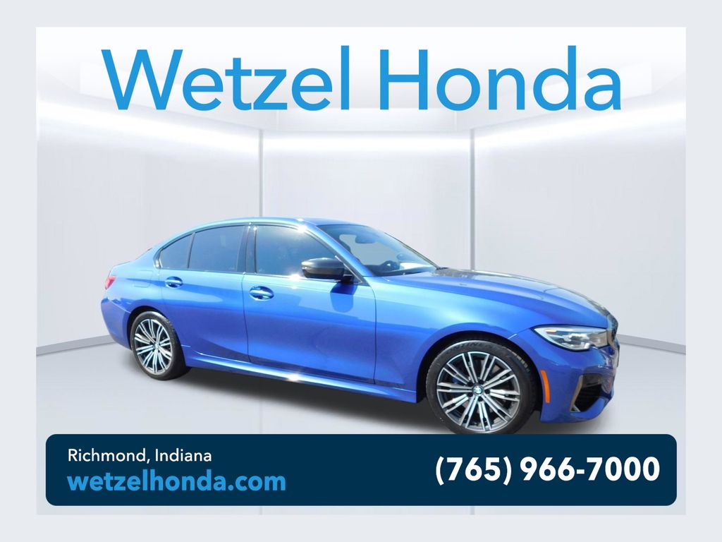 Portimao Blue Metallic 2020 BMW 3 Series Sedan All-Wheel Drive 8-Speed Automatic