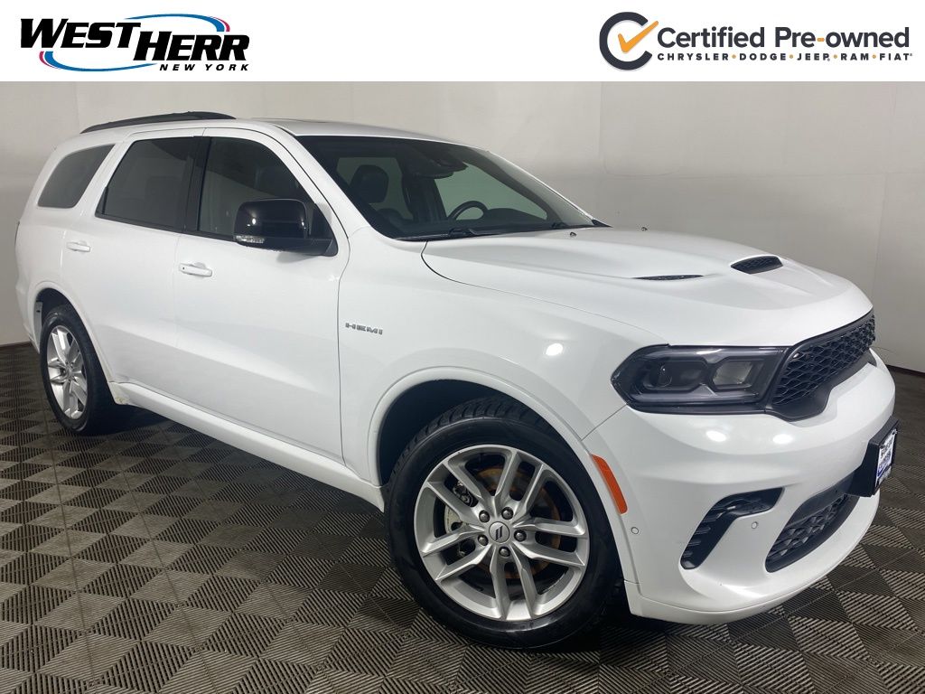 White Knuckle Clearcoat 2025 Dodge Durango R/T Plus AWD SUV / Crossover All-Wheel Drive 8-Speed Automatic