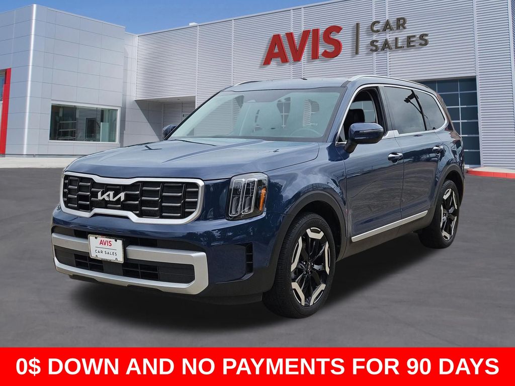 Blue 2025 Kia Telluride S FWD SUV / Crossover Front-Wheel Drive 8-Speed Automatic
