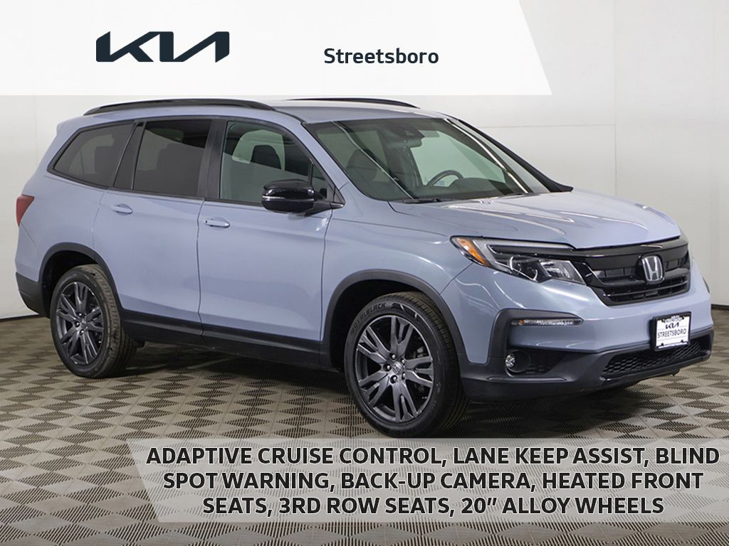 Sonic Gray Pearl 2022 Honda Pilot Sport AWD SUV / Crossover All-Wheel Drive 9-Speed Automatic