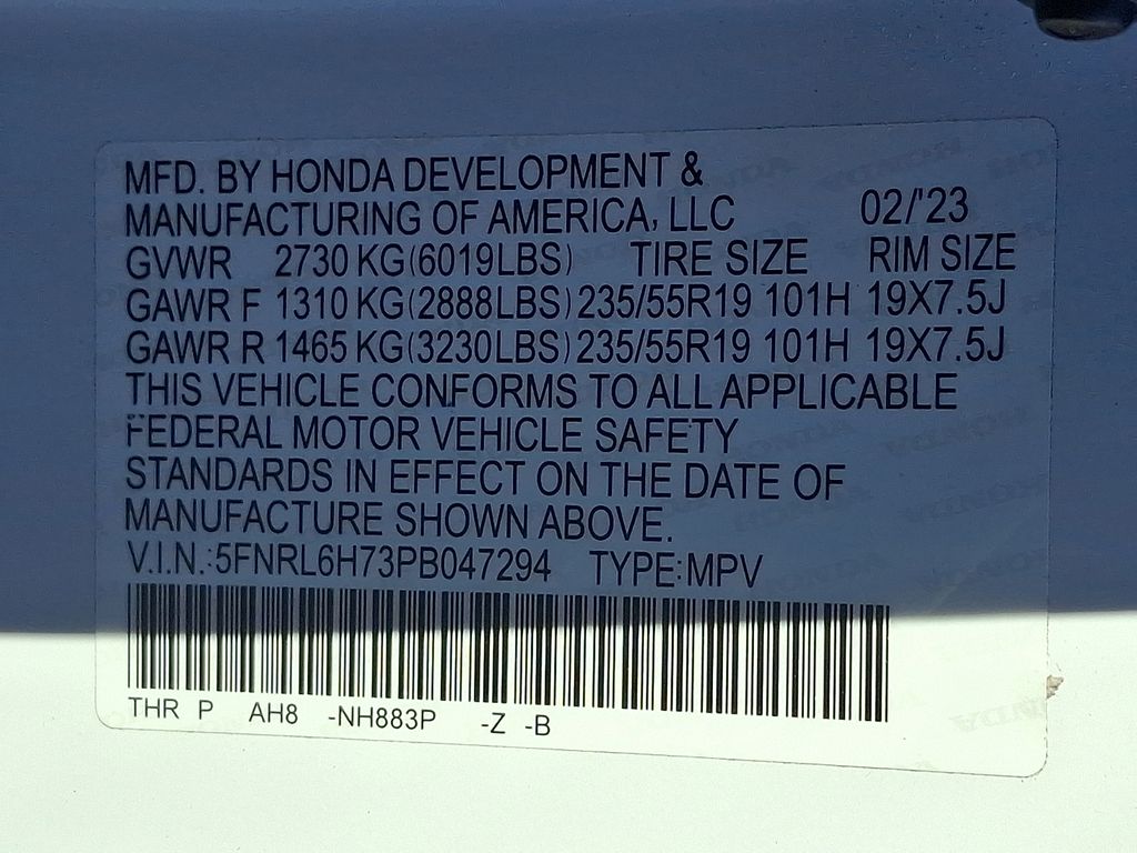 2023 Honda Odyssey Sport  at Honda North