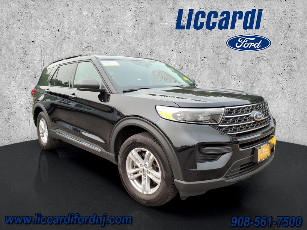 Black Metallic 2024 Ford Explorer SUV / Crossover All-Wheel Drive Automatic